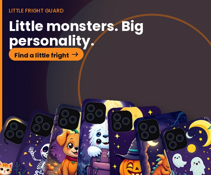 Little Fright Guard: Cute-spooky monster cases for kids.